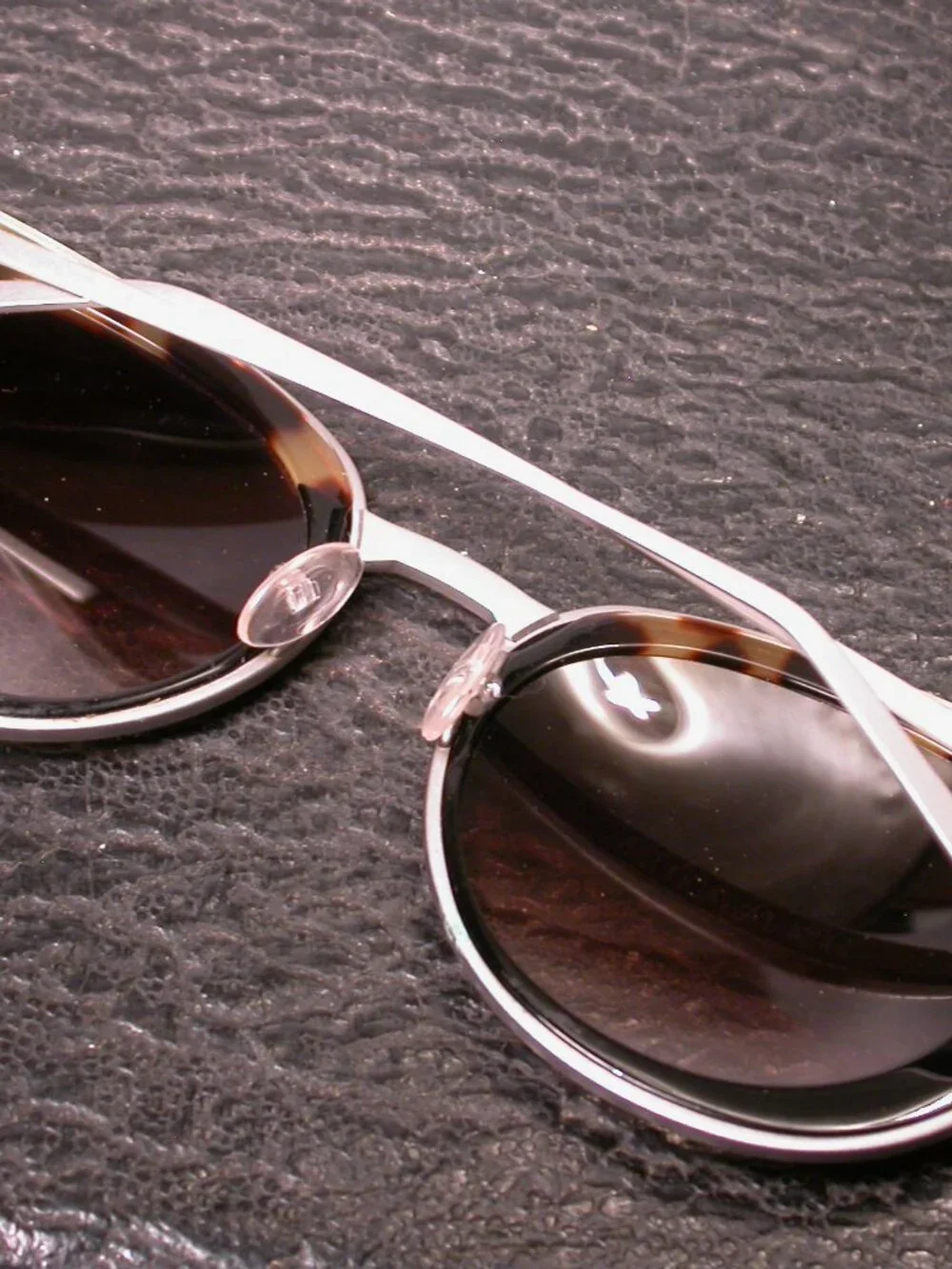 Peter & May Walk Silver and Tortoise Sunglasses Made in France